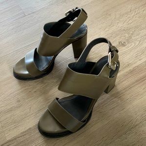 & Other Stories Olive strap heels